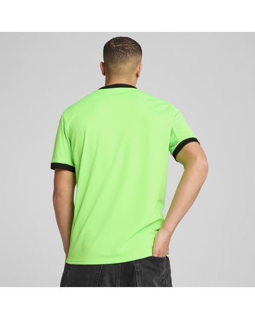 PUMA Green Portugal 2025 Goalkeeper Short Sleeves Jersey for men