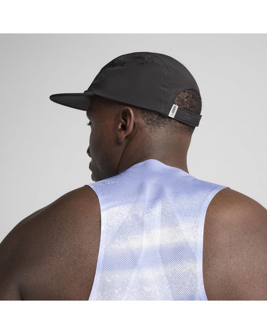 PUMA Black Essentials Running 5 Panel Cap
