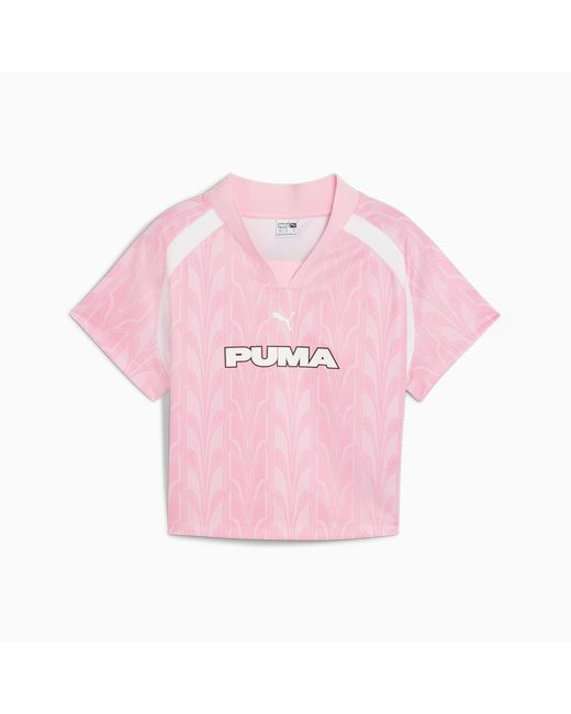 PUMA Pink Football Jersey Baby T-shirt