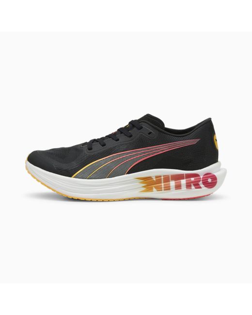 PUMA Black Deviate Nitrotm Elite 2 Running Shoes
