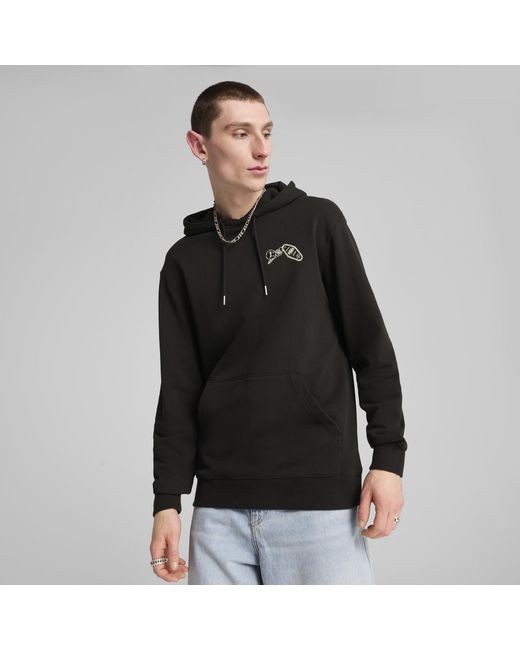 Sudadera Con Capucha Graphics Hotel Para Hombre PUMA de hombre de color Black