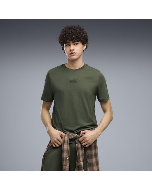 PUMA Green Essentials Small No.1 Logo T-Shirt for men