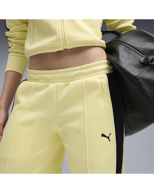 PUMA T7 Laag Model Trainingsbroek Voor Maat in het Yellow