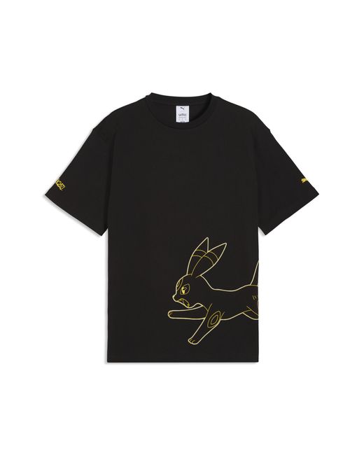 PUMA Black X PokãMon Relaxed Graphic T-Shirt for men