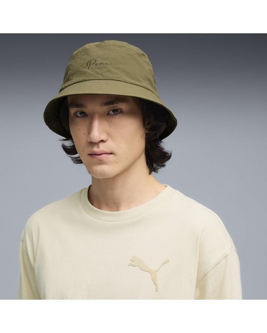 PUMA Green Premium Essentials Script Anglerhut, Accessoires