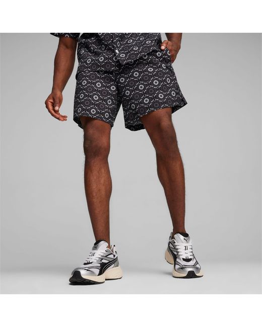 PUMA Black Classics Woven Shorts for men