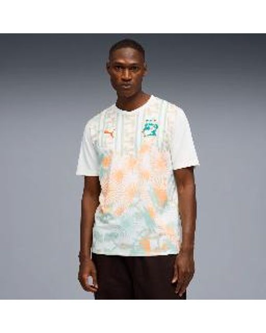 PUMA Green Côte D'Ivoire Away Jersey for men