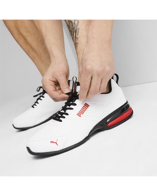 PUMA Tazon Advance Bold Sneakers in White for Men | Lyst
