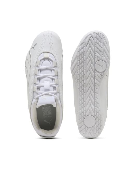 PUMA White Catch Soleil Sneakers