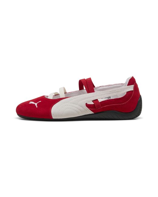 Bailarinas Speedcat Suede Para Mujer, Calzado, Rojo/Blanco/Negro PUMA de color Red