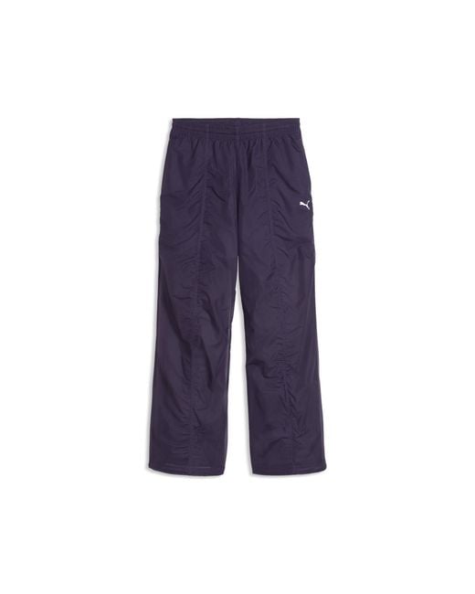 PUMA Purple Dare To Relaxed Woven Pants