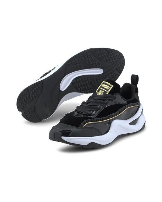 PUMA X Charlotte Olympia Rise Nu Sneakers in Black Lyst