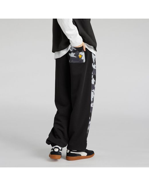 PUMA Black Nekosan X Hoops Dylan Graphic Sweathose Für Herren
