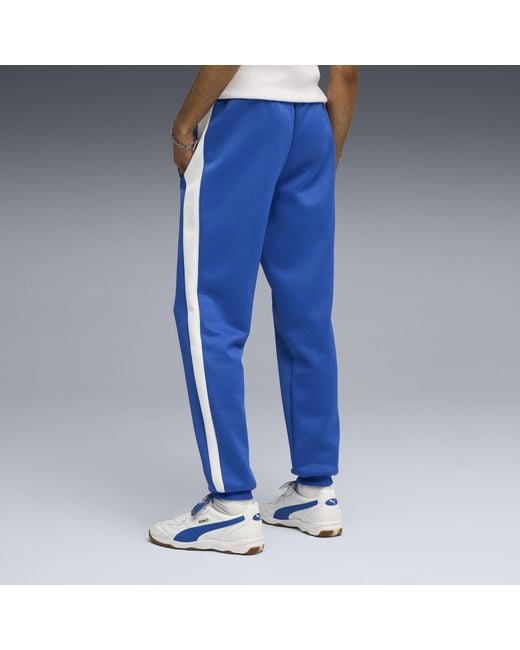 PUMA Blue T7 Always On Track Pants for men