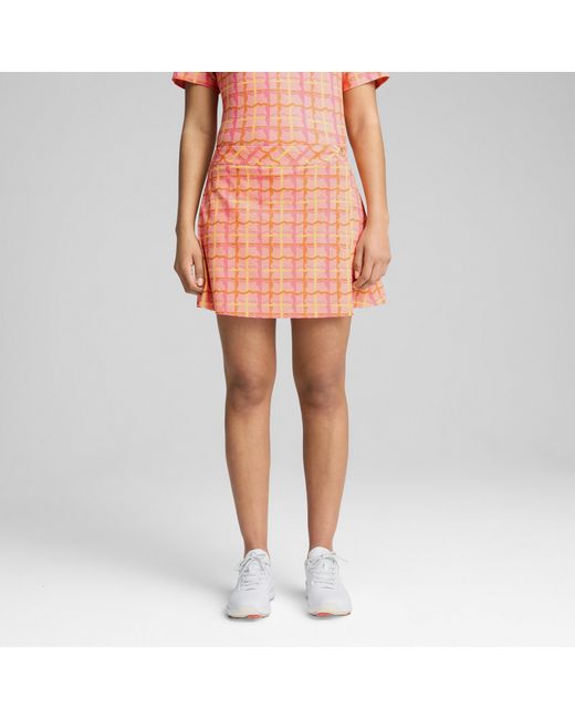 PUMA X Dani Dazey Wikkelrok in het Orange