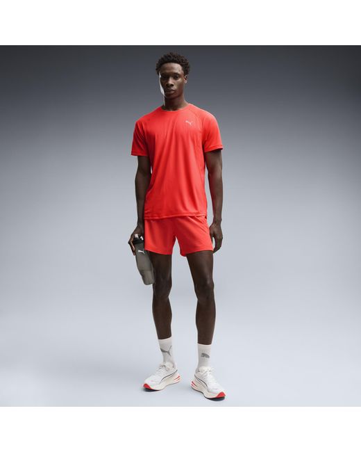 PUMA Red Velocity Running T-Shirt for men