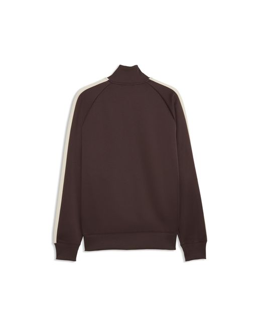 PUMA Brown T7 Track Jacket for men