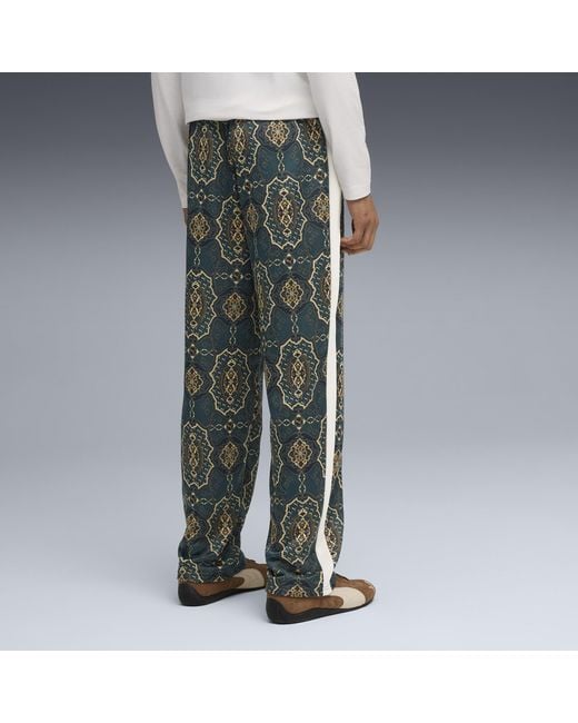 PUMA Green Vintage Prep T7 Track Pants for men