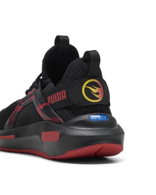 Zapatillas De Running X Hot Wheels Softride Enzo 5 Para Niños PUMA de color Black