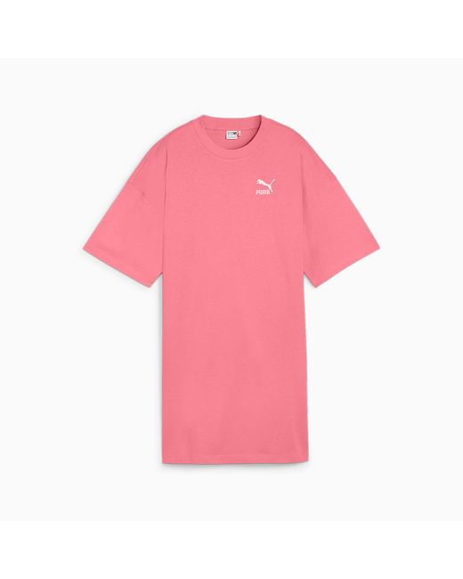 Vestido Camiseta Better Classics PUMA de color Pink
