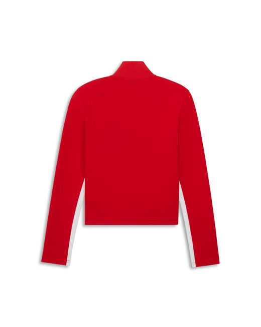 PUMA Red T7 Slim Short Track Jacket