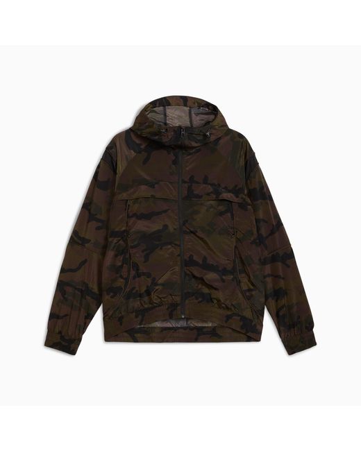 PUMA Mostroverse Clrt Uniseks Ripstopjack Met All-Over-Print Voor in het Black