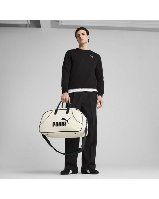 PUMA White Archive 1976 Grip Bag