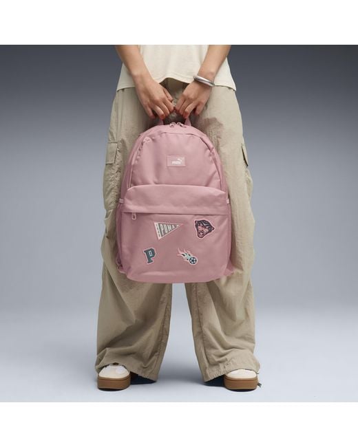 PUMA Pink Phase 20 L Patch Rucksack, Accessoires