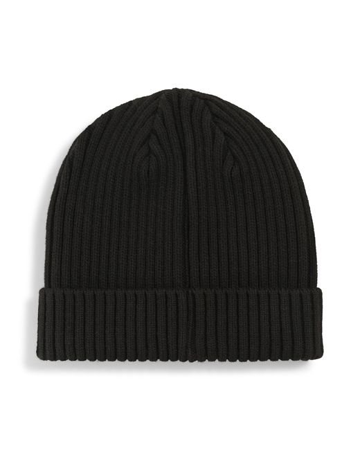 PUMA Black Essentials Patch Beanie, Accessoires
