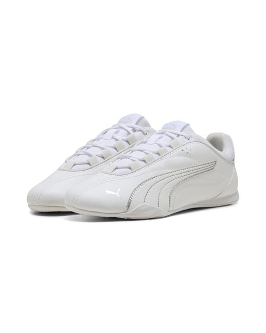 PUMA White Catch Soleil Sneakers