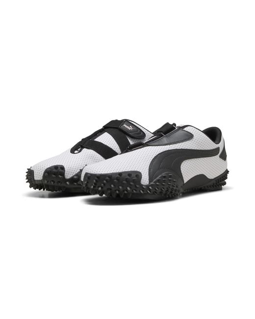 PUMA Black Mostro Perforated Sneakers for men