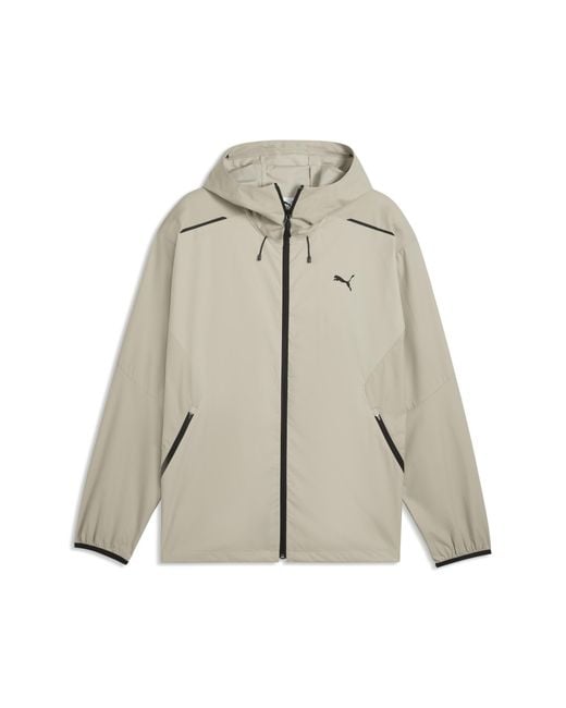 PUMA Tech Relaxed Trainingsjacke Herren, Kleidung in Natural für Herren