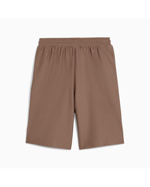 PUMA Gray Premium Essentials 11" Relaxed Shorts