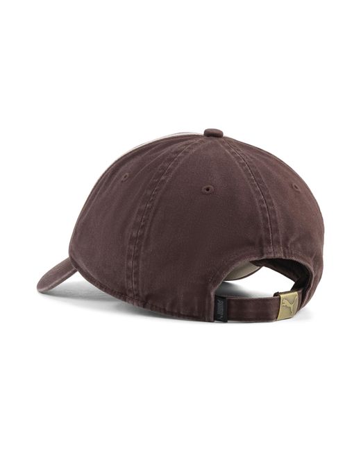 PUMA King Baseballpet in het Brown