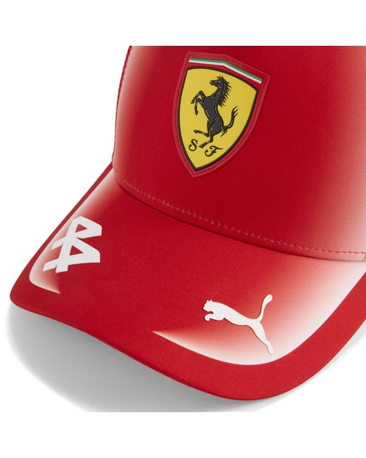 PUMA Red Scuderia Ferrari Hp Replica Hamilton Trucker Cap
