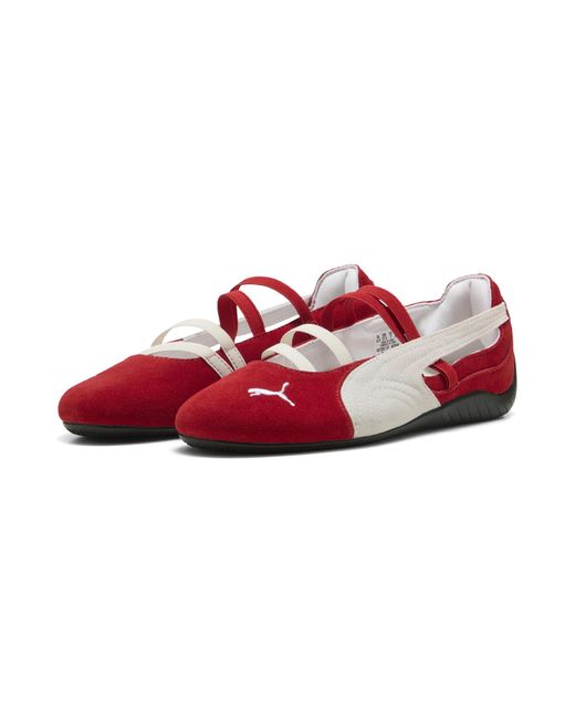 Bailarinas Speedcat Suede Para Mujer, Calzado, Rojo/Blanco/Negro PUMA de color Red