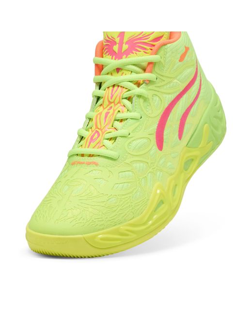 PUMA Green X Lamelo Ball Mb.04 Gem Basketball Shoes for men