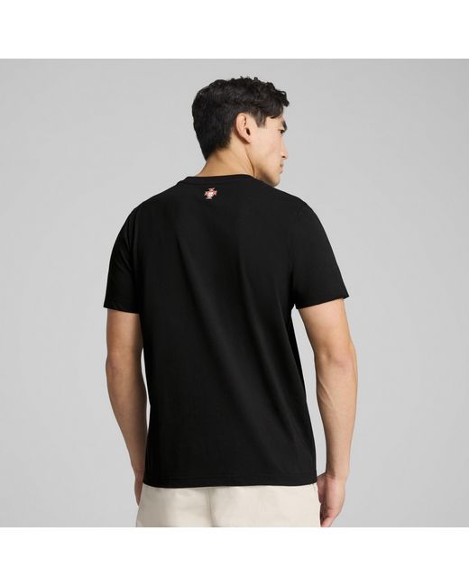 PUMA Black Portugal Ftblnrgy T-Shirt for men