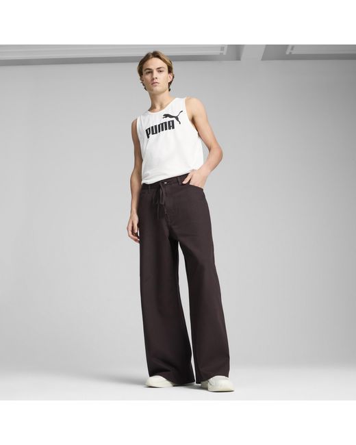 PUMA White Essentials No. 1 Logo Tank Top