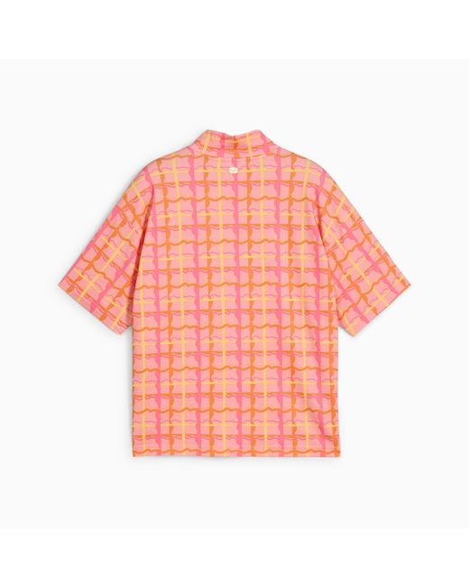 PUMA X Dani Dazey Cloudspun Nek Voor in het Orange