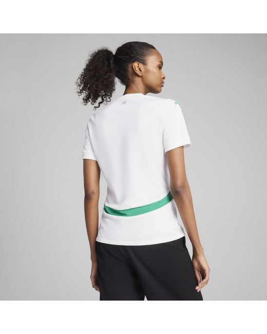 Camiseta Senegal 1.ª Equipación 2025 Para Mujer PUMA de color White