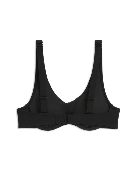 PUMA Black Swim Bra