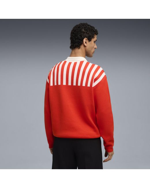 Maglia The Neverworn Vi Da Uomo, Fierce Rosso di PUMA in Red da Uomo
