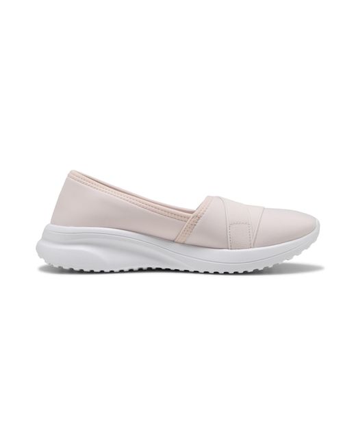 PUMA White Adelina 2 Slip-On Shoes