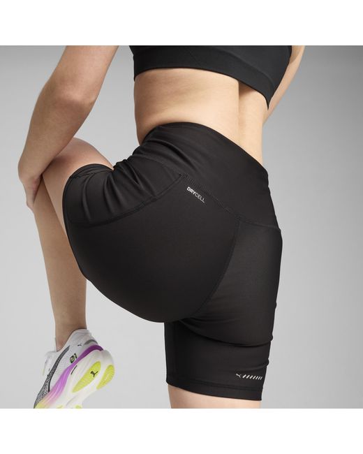 PUMA Black Velocity 5" Tight Running Shorts