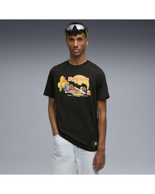 PUMA F1Â Belgiã« Uniseks T-Shirt, Maat in het Black
