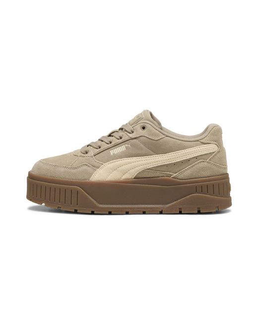 PUMA Brown Karmen Ii Idol Suede Sneakers