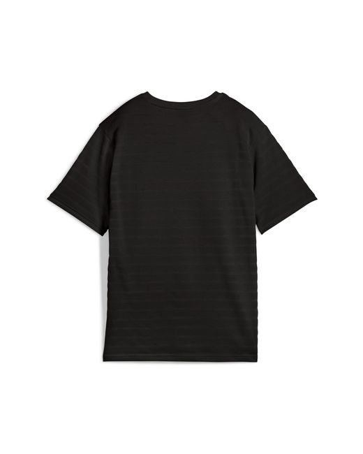Camiseta Holgada Ess Elevated Structured Para Mujer PUMA de color Black
