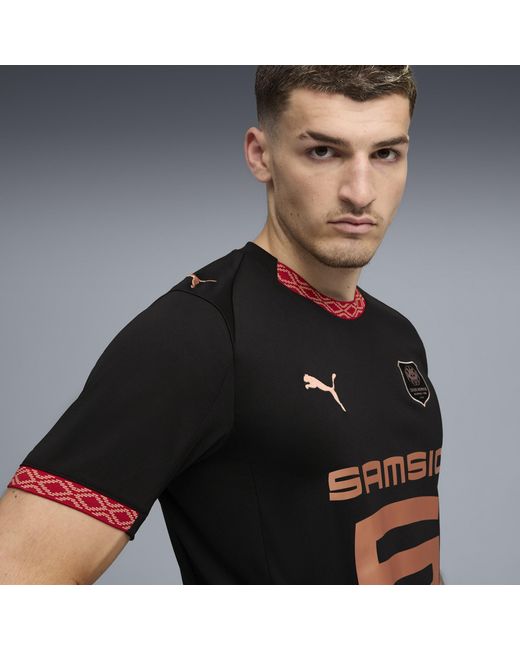 PUMA Black Stade Rennais Fc 25/26 Third Jersey for men