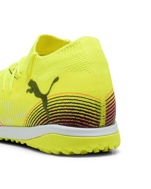PUMA Yellow Future 8 Match Tt Fußballschuhe Schuhe, Alert/Schwarz/Sun Struck